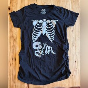 Maternity Skeleton Baby T Shirt